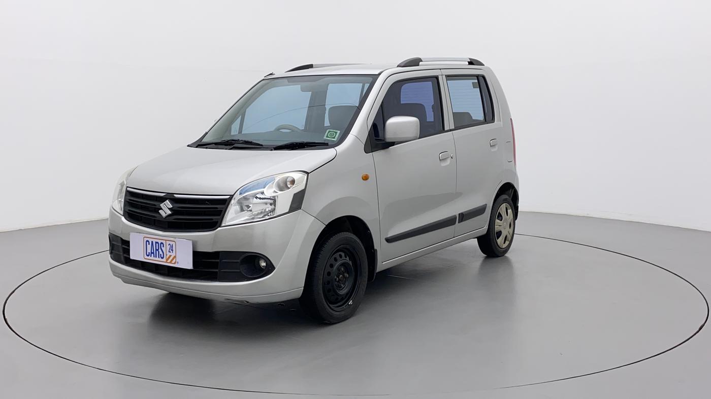 2012 Maruti Wagon R 1.0 VXI, Petrol, Manual, 82,440 km, Left Front Diagonal