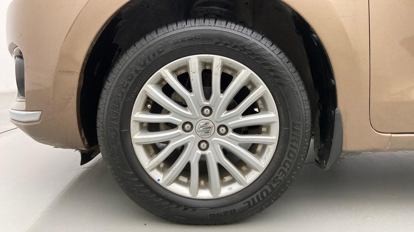 2017 Maruti Dzire ZDI AMT, Diesel, Automatic, 53,873 km, Left Front Wheel