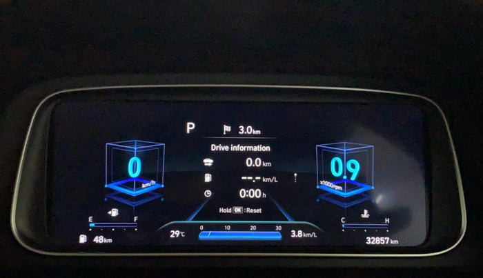 2022 Hyundai ALCAZAR 2.0 SIGNATURE (O) AT 6STR, CNG, Automatic, 32,844 km, Odometer Image