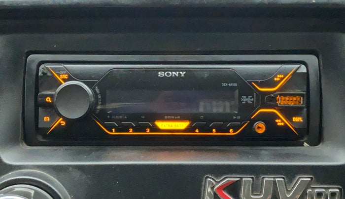 2018 Mahindra KUV 100 NXT K2 D 6S, Diesel, Manual, 43,873 km, Infotainment System