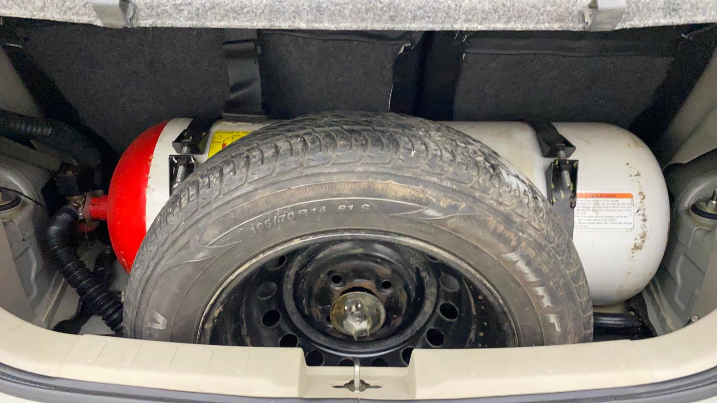 2018 Maruti Celerio VXI CNG OPT, CNG, Manual, 32,001 km, Boot Inside