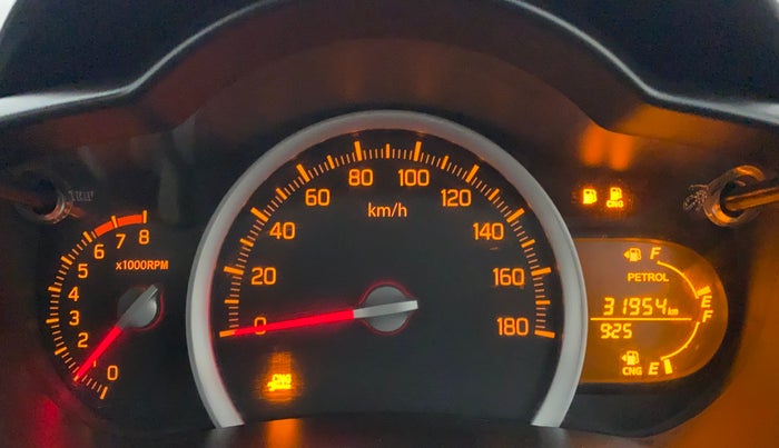 2018 Maruti Celerio VXI CNG OPT, CNG, Manual, 32,001 km, Odometer Image