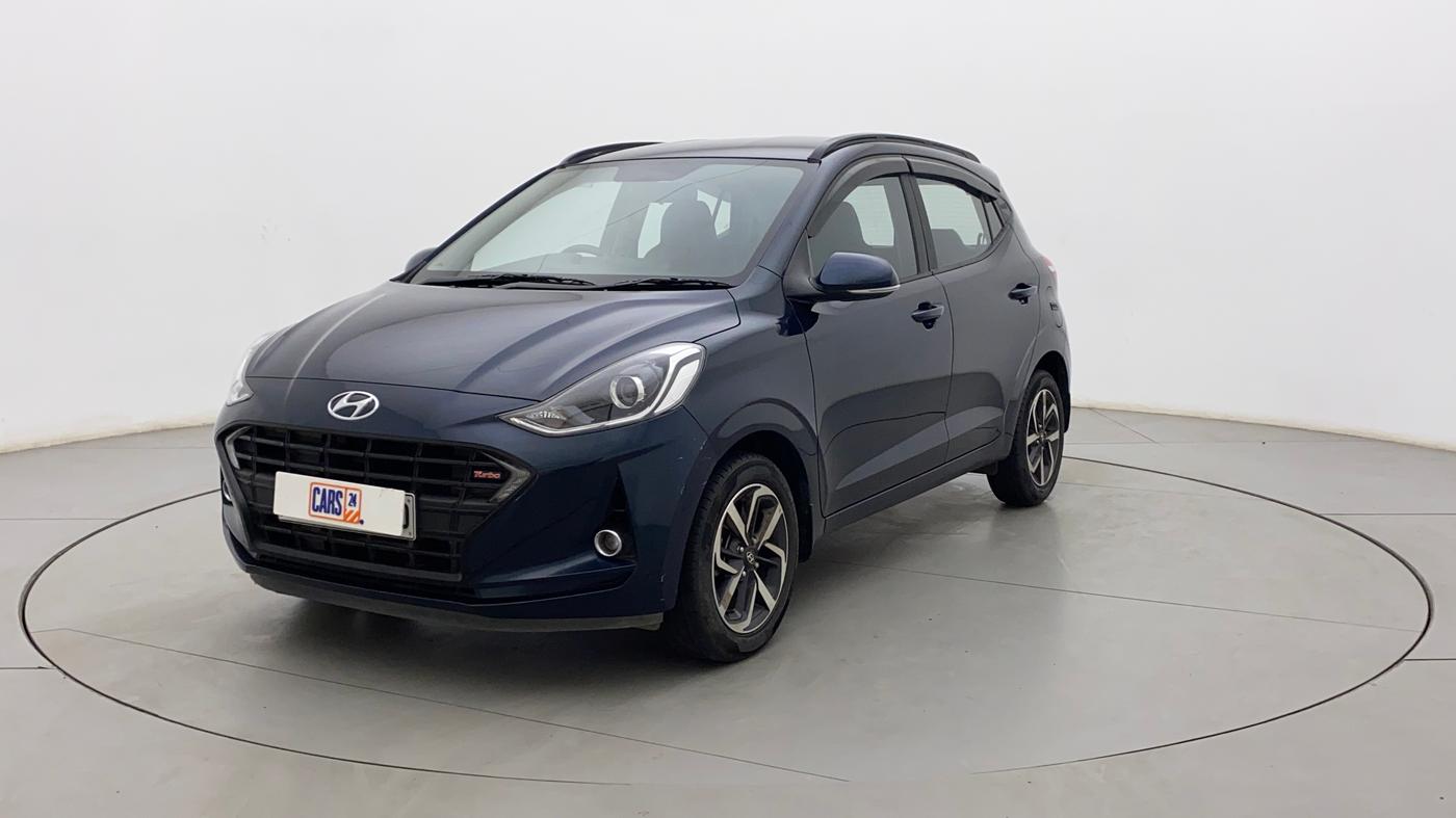 2022 Hyundai GRAND I10 NIOS SPORTZ 1.0 TURBO GDI, Petrol, Manual, 21,757 km, Left Front Diagonal