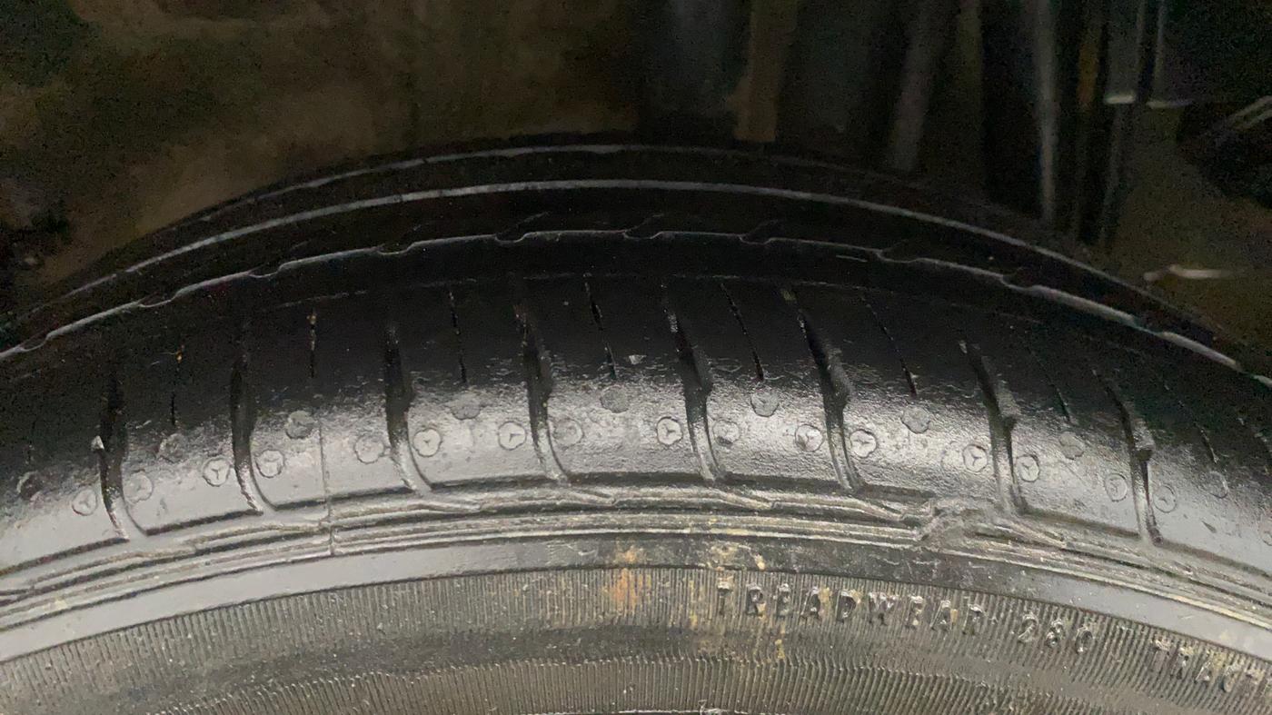 2023 Tata Tiago XZ PLUS PETROL, Petrol, Manual, 41,496 km, Left Rear Tyre Tread