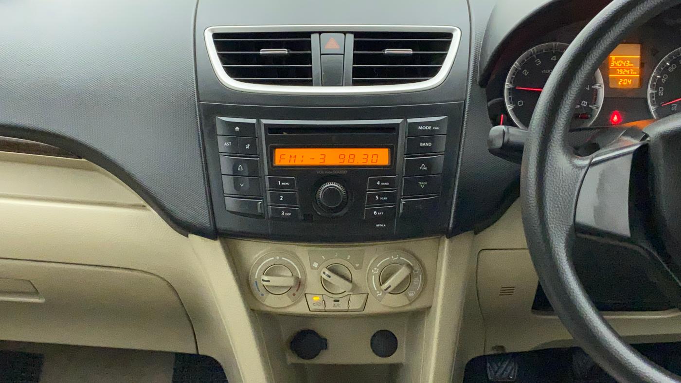 2012 Maruti Swift Dzire VXI, Petrol, Manual, 79,303 km, Air Conditioner