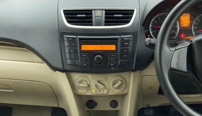 2012 Maruti Swift Dzire VXI, Petrol, Manual, 79,303 km, Air Conditioner