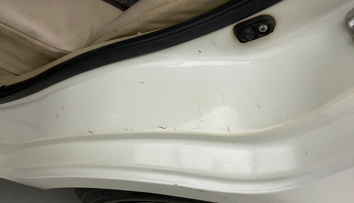2012 Maruti Swift Dzire VXI, Petrol, Manual, 79,303 km, Left C pillar - Minor scratches