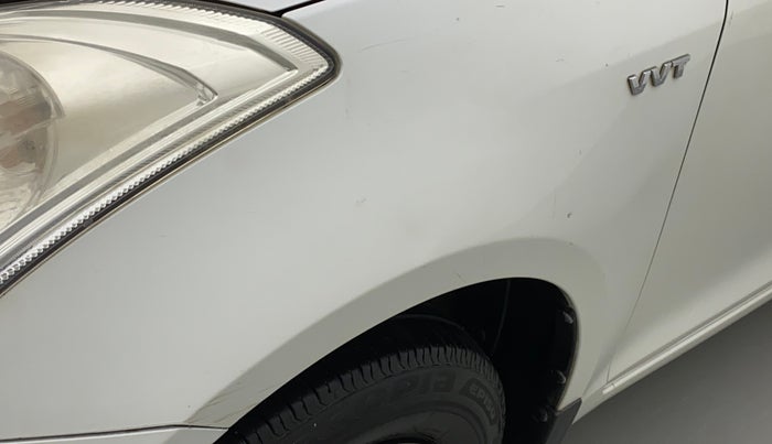 2012 Maruti Swift Dzire VXI, Petrol, Manual, 79,303 km, Left fender - Minor scratches