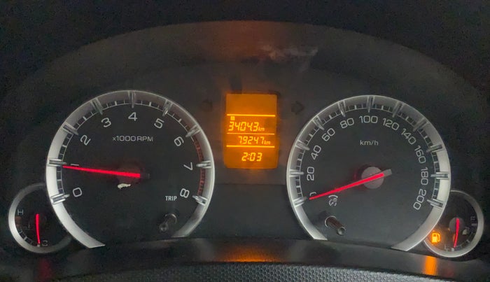 2012 Maruti Swift Dzire VXI, Petrol, Manual, 79,303 km, Odometer Image