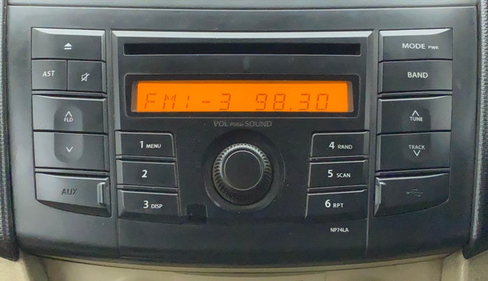 2012 Maruti Swift Dzire VXI, Petrol, Manual, 79,303 km, Infotainment System