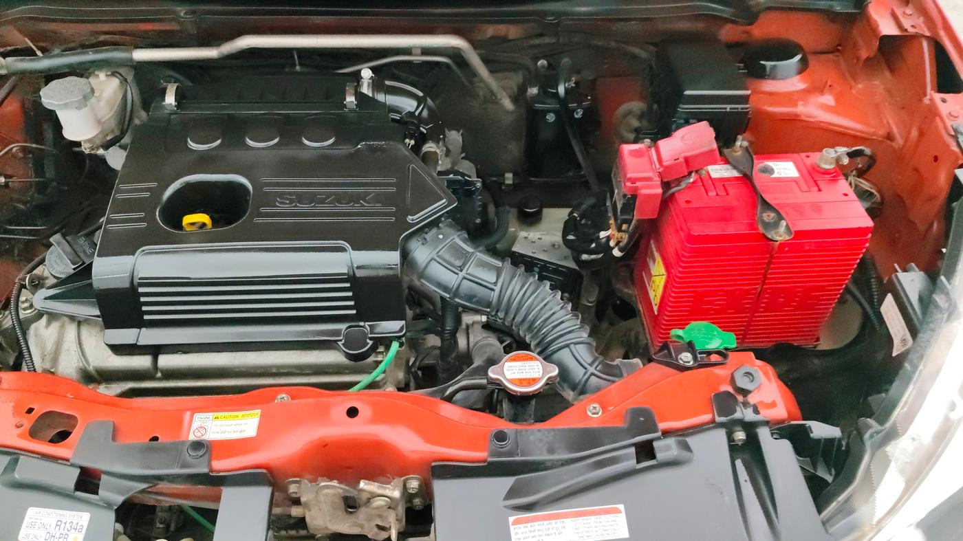 2017 Maruti Celerio ZXI AMT, Petrol, Automatic, 35,097 km, Engine View - Left