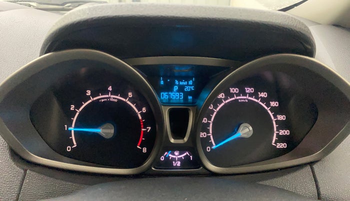 2015 Ford Ecosport TITANIUM 1.5L PETROL AT, Petrol, Automatic, 67,592 km, Odometer Image