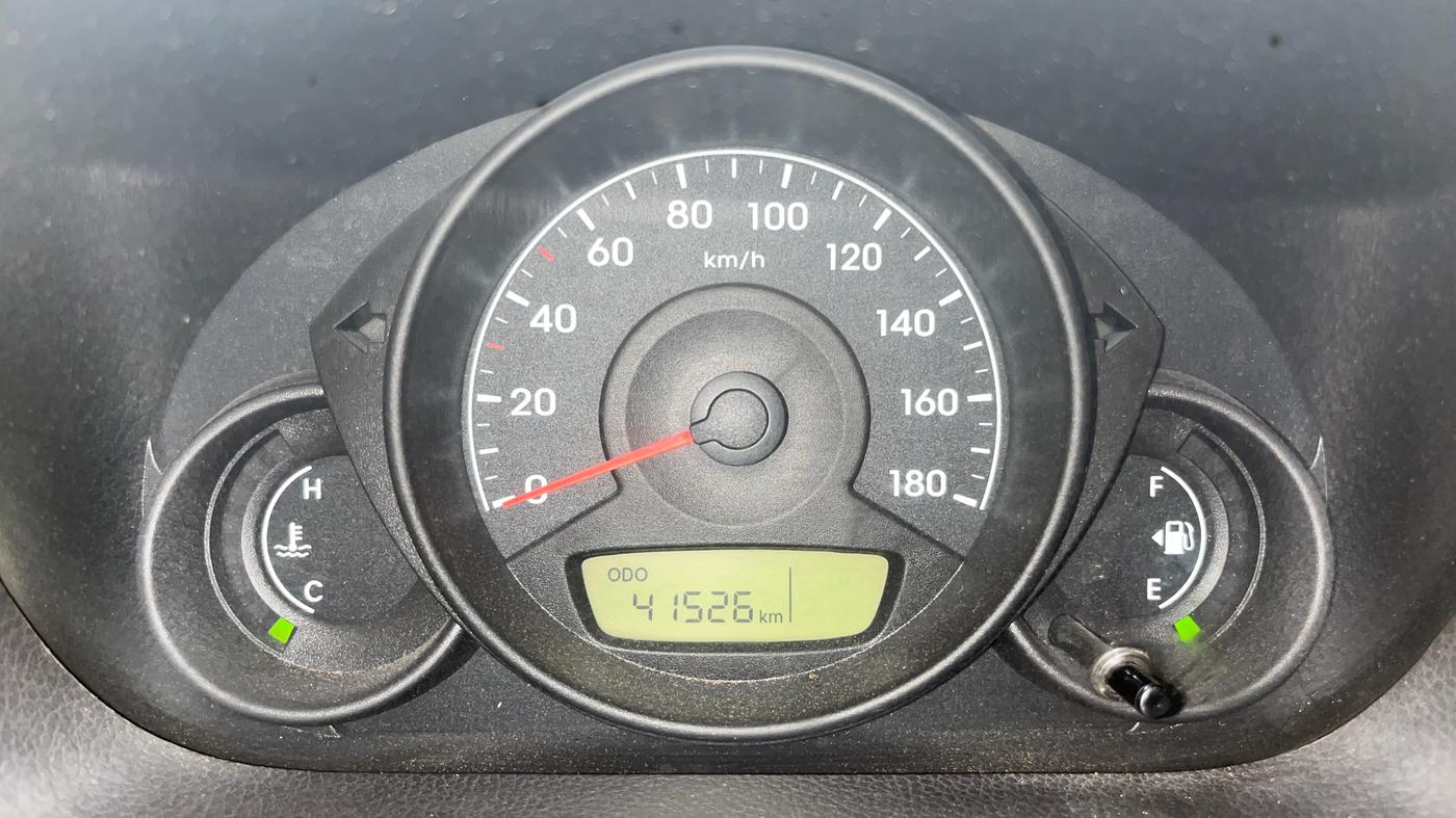 2018 Hyundai Eon ERA +, Petrol, Manual, 41,518 km, Odometer Image