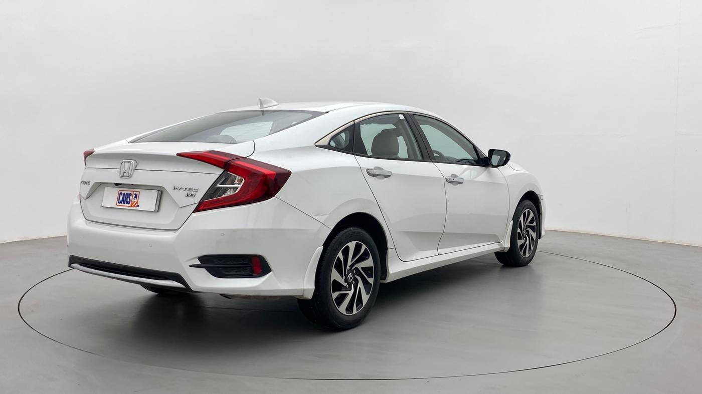 2019 Honda Civic 1.8L I-VTEC VX CVT, Petrol, Automatic, 31,018 km, Right Back Diagonal