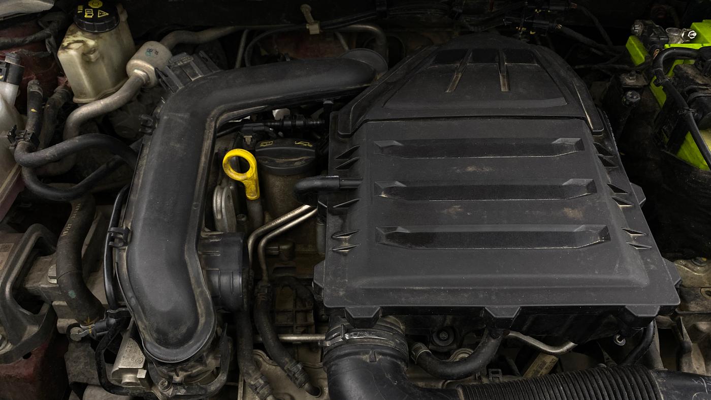2022 Volkswagen TAIGUN HIGHLINE 1.0 TSI AT, Petrol, Automatic, 52,448 km, Engine View