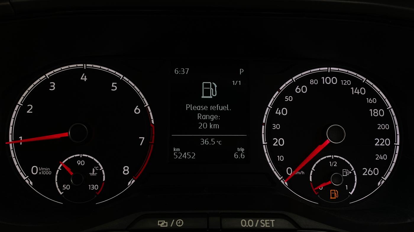 2022 Volkswagen TAIGUN HIGHLINE 1.0 TSI AT, Petrol, Automatic, 52,448 km, Odometer Image