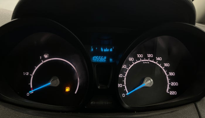 2017 Ford Ecosport AMBIENTE 1.5L PETROL, CNG, Manual, 1,05,543 km, Odometer Image