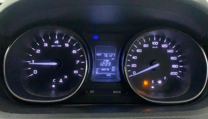 2018 Tata Tiago XZ PETROL, Petrol, Manual, 76,127 km, Odometer Image