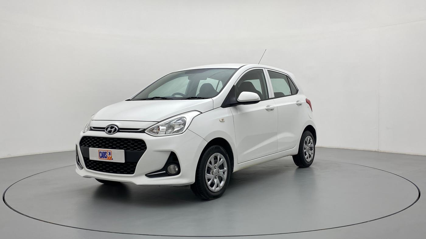 2017 Hyundai Grand i10 magna 1.2 crdi, Diesel, Manual, 87,535 km, Left Front Diagonal