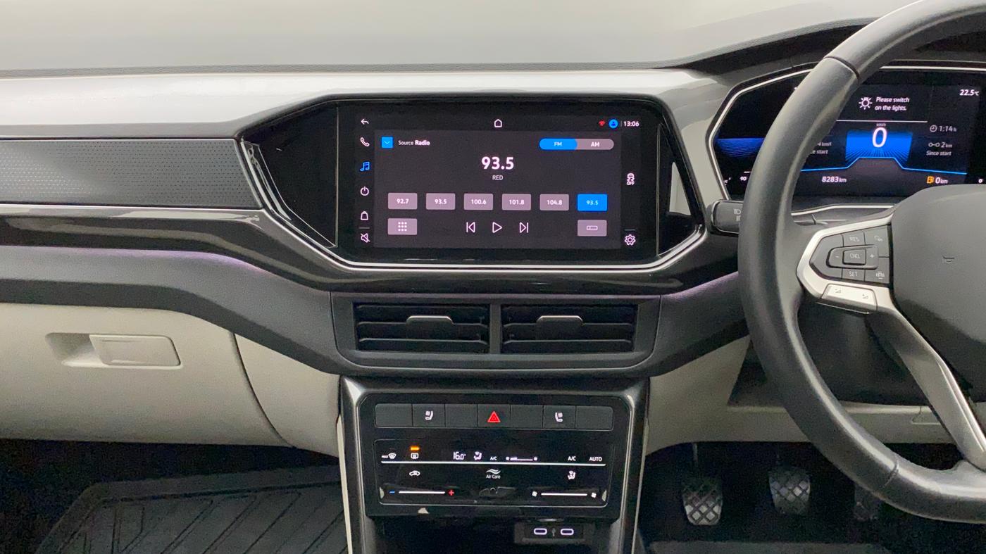2021 Volkswagen TAIGUN TOPLINE 1.0 TSI MT, Petrol, Manual, 8,283 km, Air Conditioner
