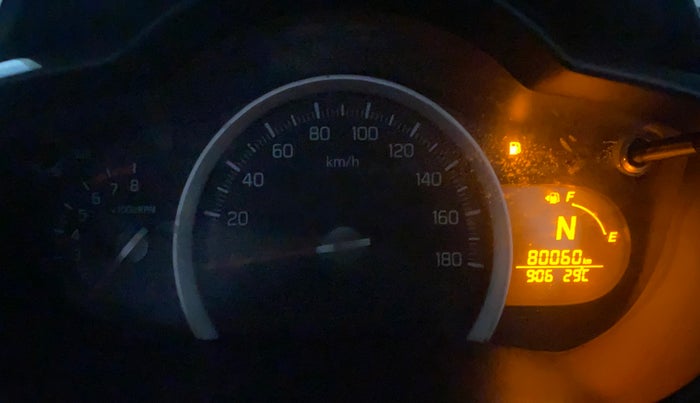 2014 Maruti Celerio VXI AMT, Petrol, Automatic, 80,039 km, Odometer Image