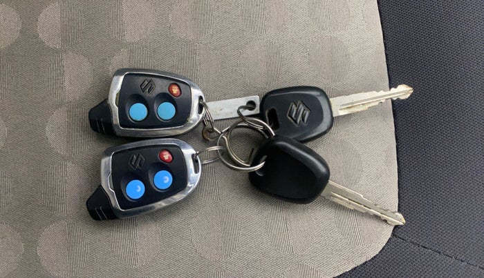 2014 Maruti Celerio VXI AMT, Petrol, Automatic, 80,039 km, Key Close Up