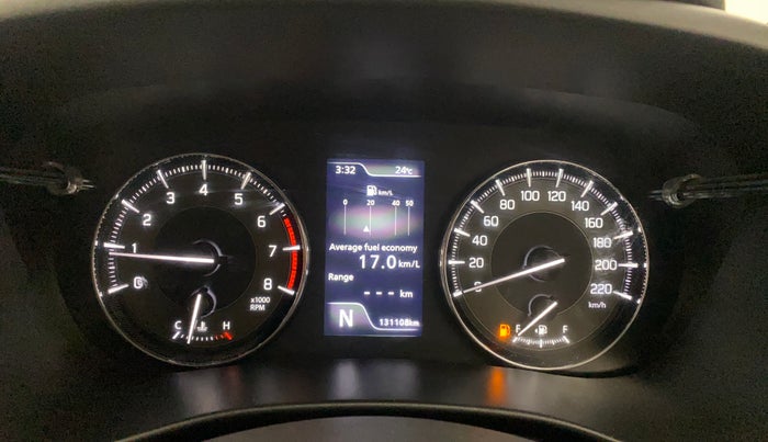 2023 Toyota Glanza G AMT, Petrol, Automatic, 1,31,108 km, Odometer Image