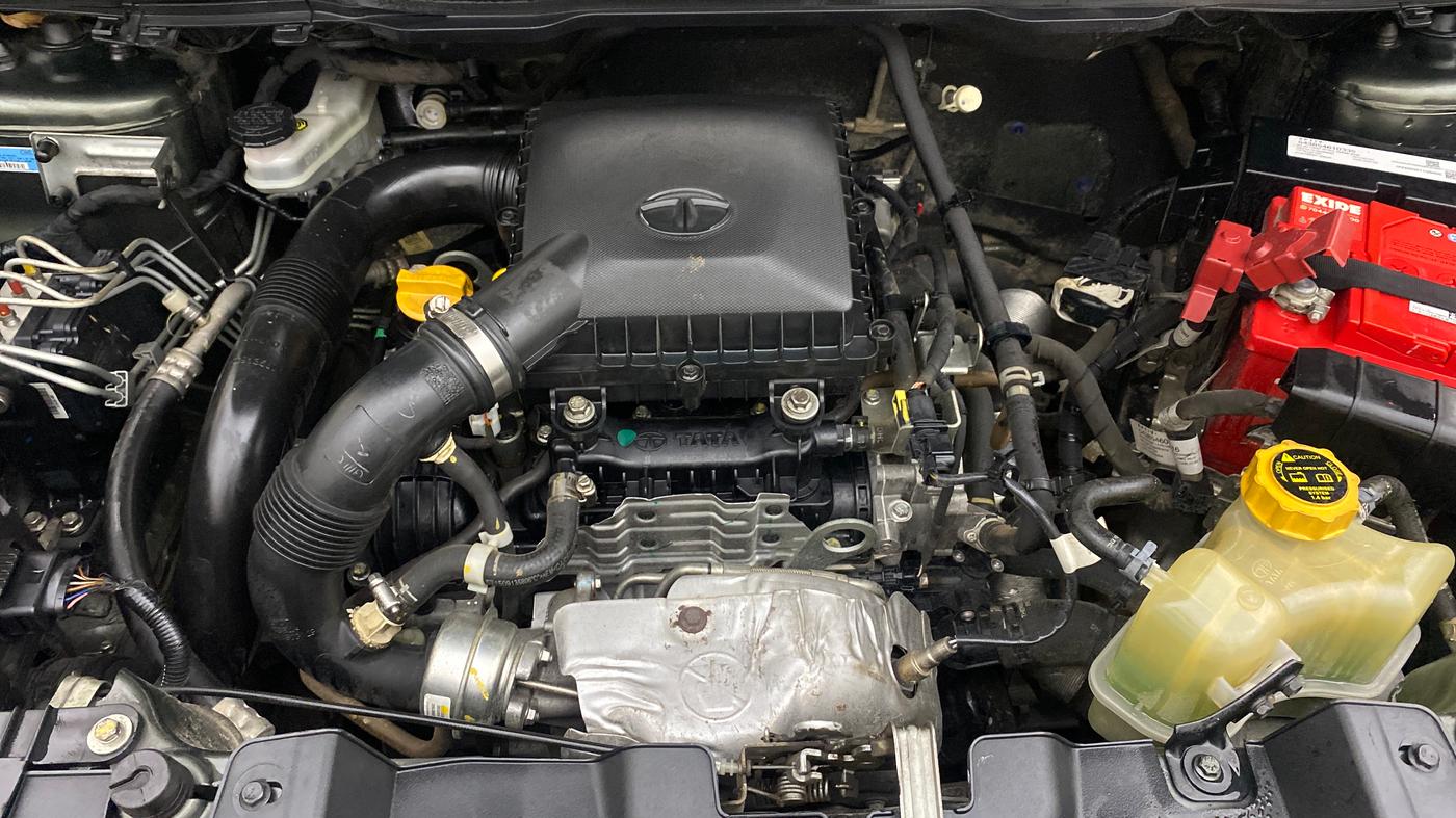 2021 Tata NEXON XM SUNROOF PETROL, Petrol, Manual, 56,947 km, Engine View