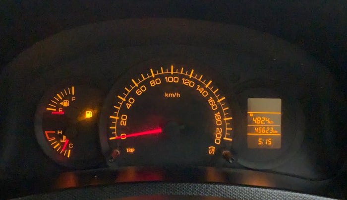 2012 Maruti Swift Dzire LXI, Petrol, Manual, 45,788 km, Odometer Image