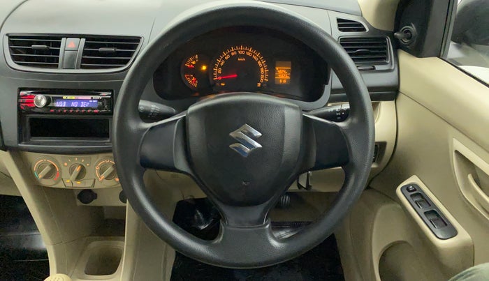 2012 Maruti Swift Dzire LXI, Petrol, Manual, 45,788 km, Steering Wheel Close Up