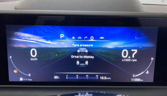 2024 KIA SELTOS  X LINE 1.5 TURBO PETROL DCT, Petrol, Automatic, 11,006 km, Odometer Image