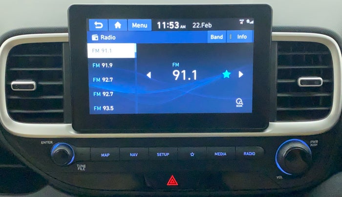 2020 Hyundai VENUE SX PLUS 1.0 TURBO DCT, Petrol, Automatic, 34,035 km, Infotainment System