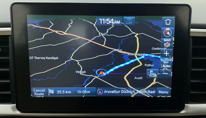2020 Hyundai VENUE SX PLUS 1.0 TURBO DCT, Petrol, Automatic, 34,035 km, Navigation System