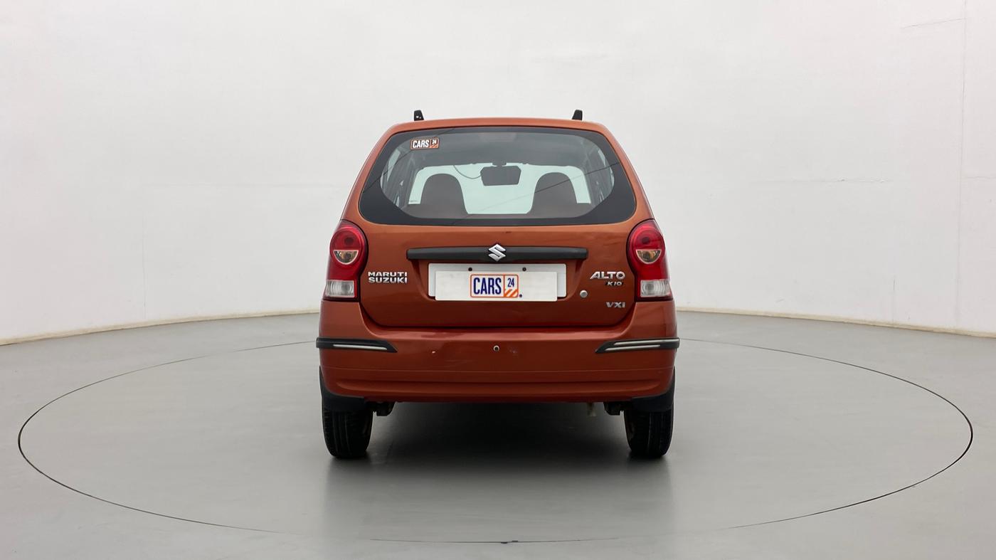 2011 Maruti Alto K10 VXI, CNG, Manual, 88,421 km, Back/Rear