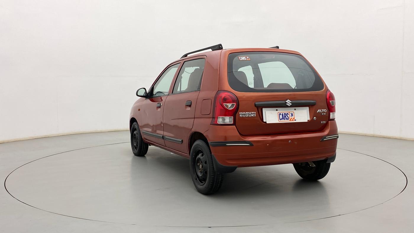 2011 Maruti Alto K10 VXI, CNG, Manual, 88,421 km, Left Back Diagonal