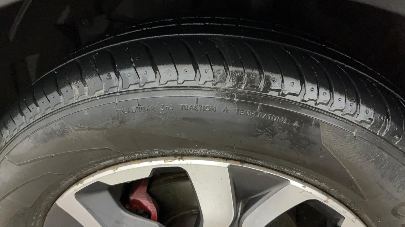 2020 Honda WR-V 1.2L I-VTEC S MT, CNG, Manual, 56,680 km, Left Front Tyre Tread