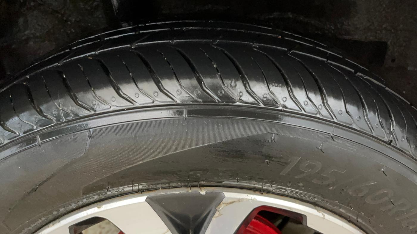 2020 Honda WR-V 1.2L I-VTEC S MT, CNG, Manual, 56,680 km, Right Rear Tyre Tread