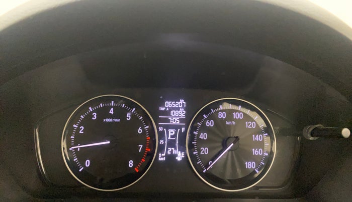 2018 Honda Amaze 1.2L I-VTEC V CVT, Petrol, Automatic, 65,434 km, Odometer Image