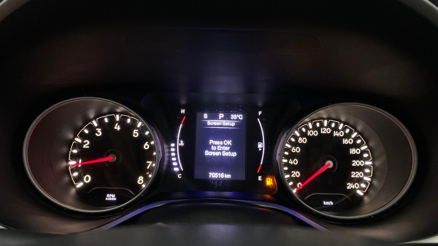 2017 Jeep Compass LIMITED 1.4 PETROL AT, Petrol, Automatic, 70,516 km, Odometer Image