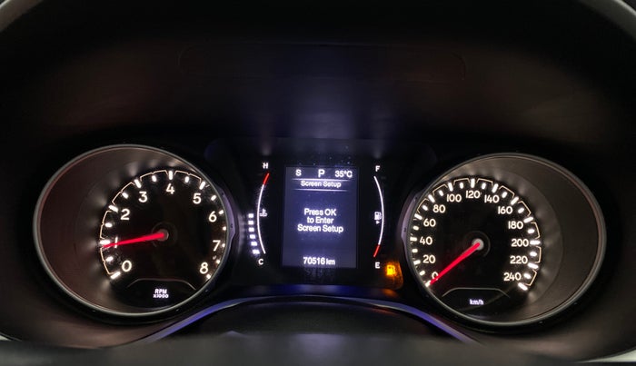 2017 Jeep Compass LIMITED 1.4 PETROL AT, Petrol, Automatic, 70,516 km, Odometer Image