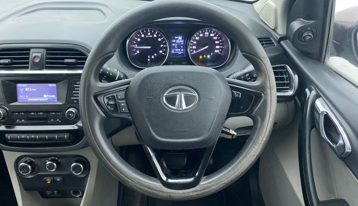 2018 Tata Tiago XZA PETROL, Petrol, Automatic, 86,491 km, Steering Wheel Close Up