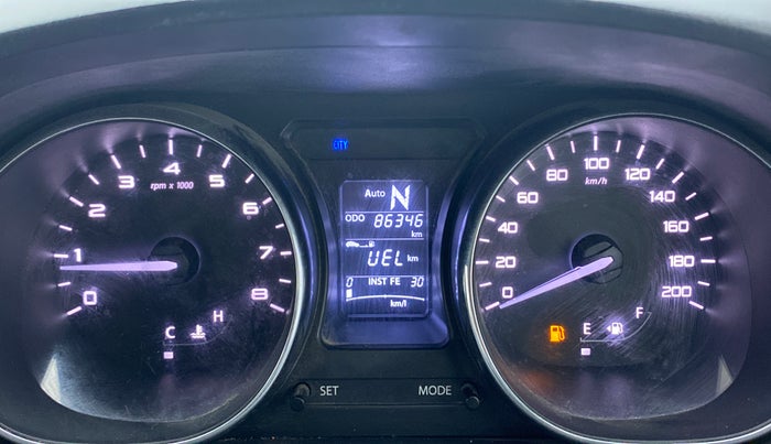 2018 Tata Tiago XZA PETROL, Petrol, Automatic, 86,491 km, Odometer Image