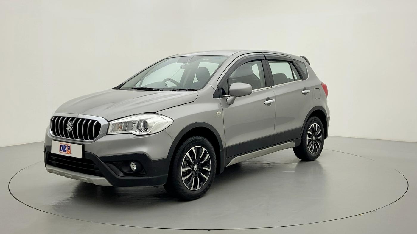 2021 Maruti S Cross SIGMA 1.5, Petrol, Manual, 32,795 km, Left Front Diagonal
