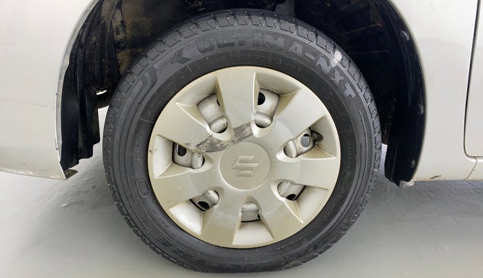 2013 Maruti Wagon R 1.0 LXI, Petrol, Manual, 30,775 km, Left Front Wheel