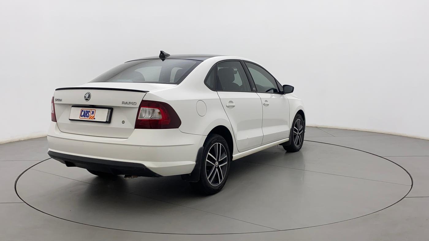 2019 Skoda Rapid STYLE 1.6 MPI, Petrol, Manual, 42,624 km, Right Back Diagonal