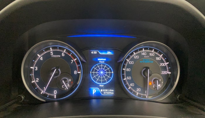 2019 Maruti XL6 ALPHA AT, Petrol, Automatic, 57,537 km, Odometer Image