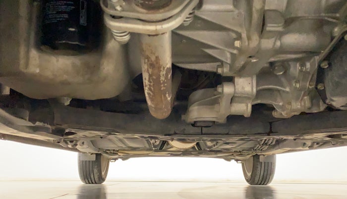 2021 Maruti Baleno ZETA CVT PETROL 1.2, Petrol, Automatic, 17,744 km, Front Underbody