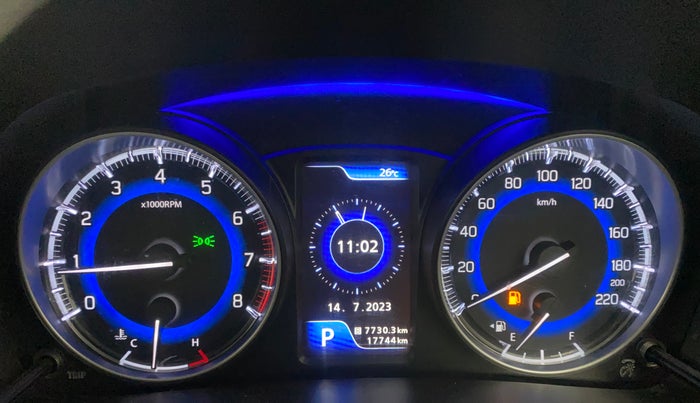 2021 Maruti Baleno ZETA CVT PETROL 1.2, Petrol, Automatic, 17,744 km, Odometer Image