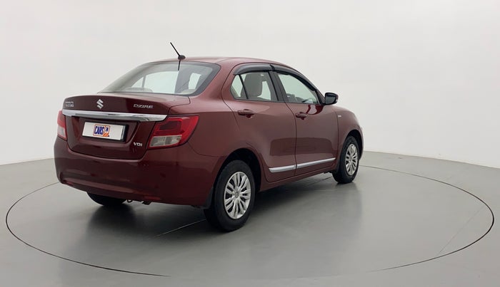 2017 Maruti Dzire VDI, Diesel, Manual, 98,780 km, Right Back Diagonal