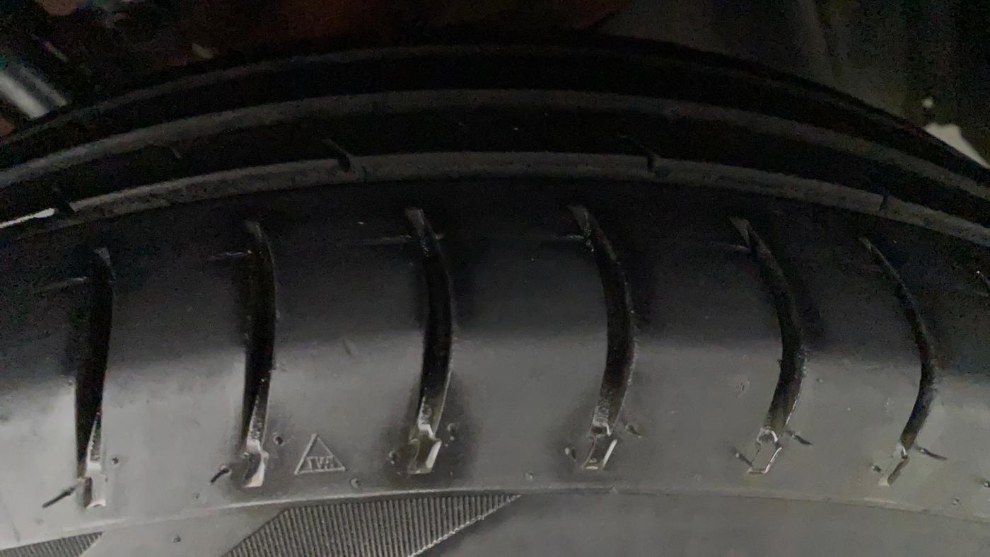 2017 Maruti Dzire VDI, Diesel, Manual, 98,780 km, Left Rear Tyre Tread